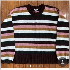 Madewell Multistripe Sweater XXS